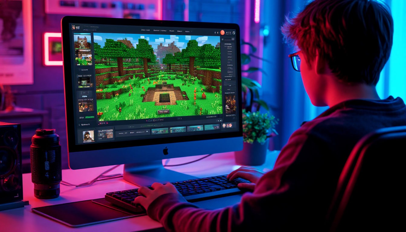 Пример сайта для игрового сервера